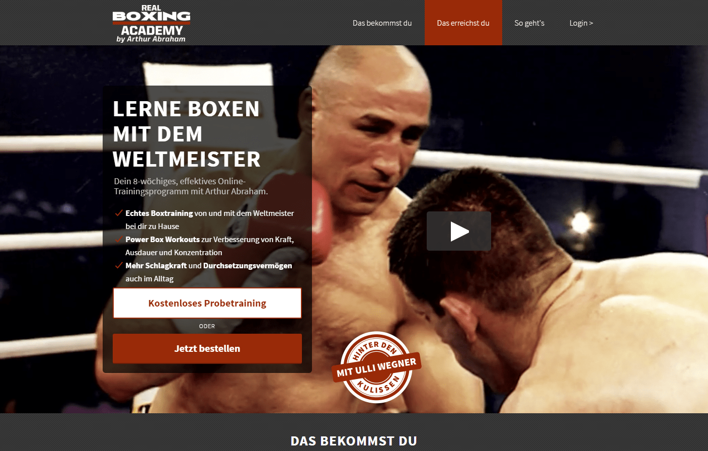 Real Boxing Academy by Arthur Abraham